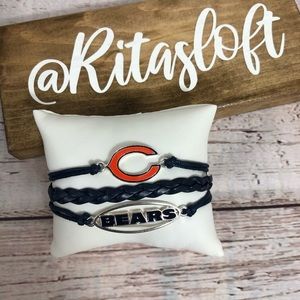 New In Box - Chicago‎ Bears Rope Bracelet